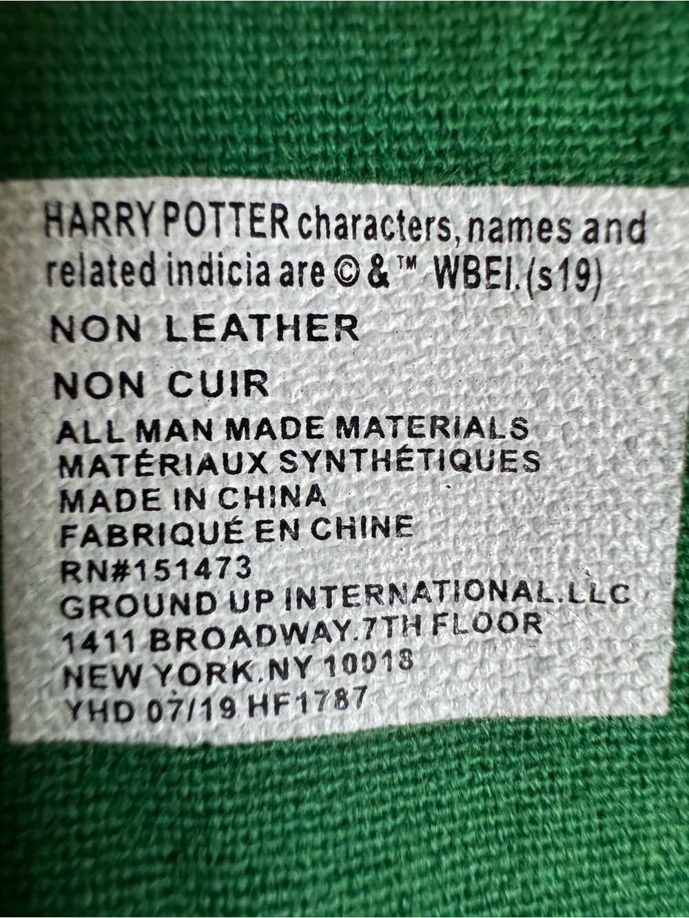 Harry Potter Slytherin High Top Sneakers Green Plaid Women’s 10 Hogwarts - Picture 11 of 11